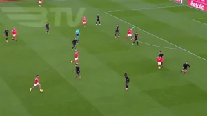 Sudakov a scăpat de golul de la 0 și a deschis rezultatul cu acest gol spectaculos