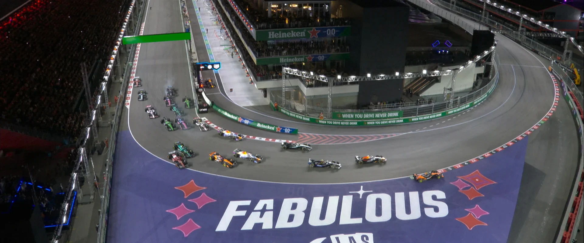 LAS VEGAS, NEVADA - NOVEMBER 21: Lewis Hamilton of Great Britain driving the (44) Scuderia Ferrari