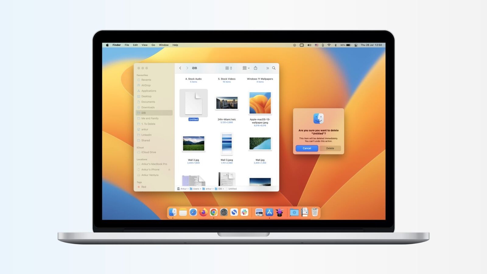 Ștergere permanentă a fișierelor pe macOS fără coșul de gunoi