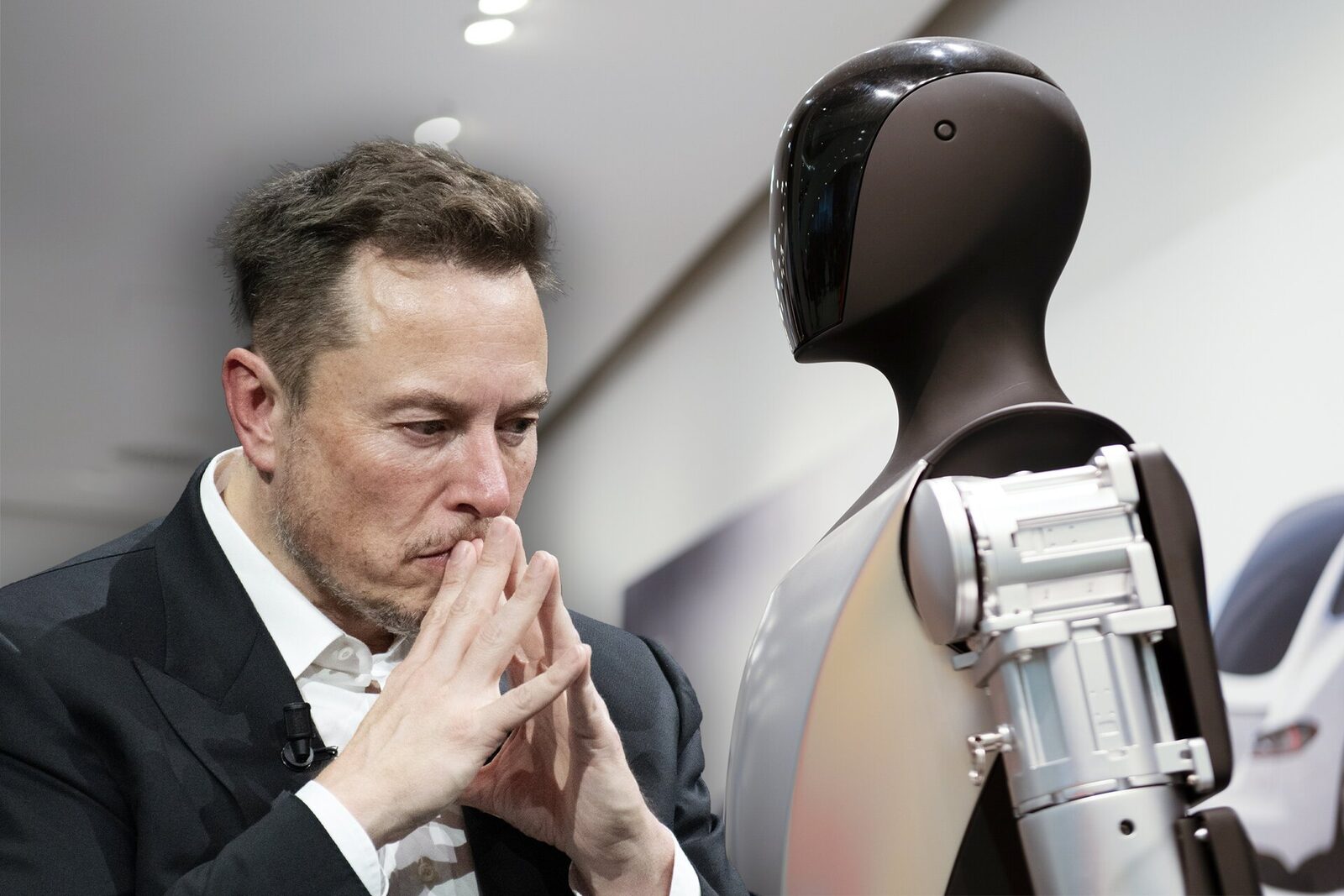 Elon Musk dansează cu roboți umanoizi la adunarea acționarilor Tesla