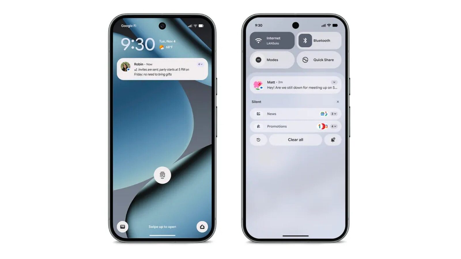 Google încearcă cu atenție rezumările AI în notificările Pixel