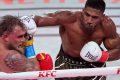 Anthony Joshua knocks out Jake Paul in 6th round to win heavyweight fight