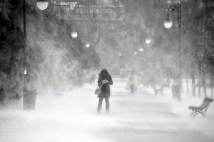 Cod portocaliu de viscol extins: prognoza actualizată, întreaga țară sub atenționări de vreme rea.