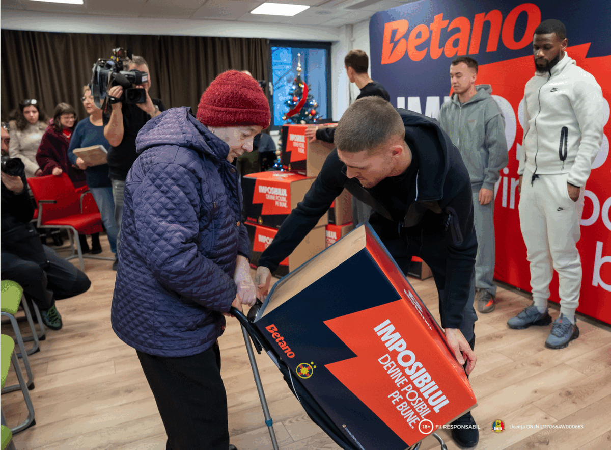 Betano își întărește sprijinul pentru comunitate în preajma sărbătorilor