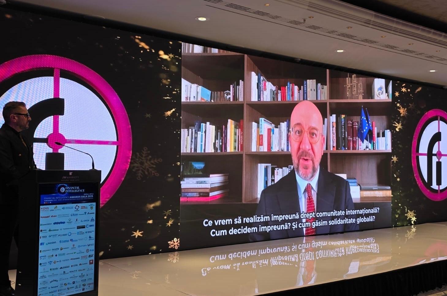 Charles Michel: Uniunea Europeană trebuie să devină mai puternică, mai influentă și să-și controleze propriul destin; prea mult timp a depins de China pentru produse la preț redus, de Rusia pentru energie ieftină și de Statele Unite pentru securitate (videoclip exclusiv)