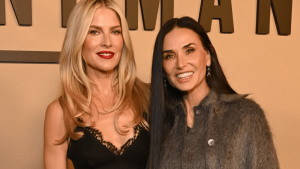 Demi Moore și Ali Larter poartă dantelă, mohair și piele de nap în „Landman”