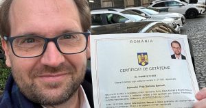 Dominic Fritz a obținut cetățenia română: „Este un privilegiu imens să iubesc această țară”