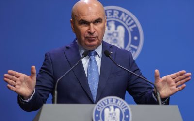 Conferința de presă a premierului României organizată la Palatul Victoria, în București, 2 septembrie 2025. Inquam Photos / Octav Ganea