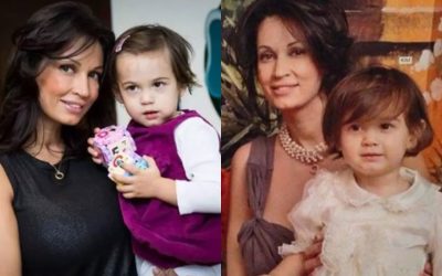 Nicoleta Luciu și fiica ei, Kim