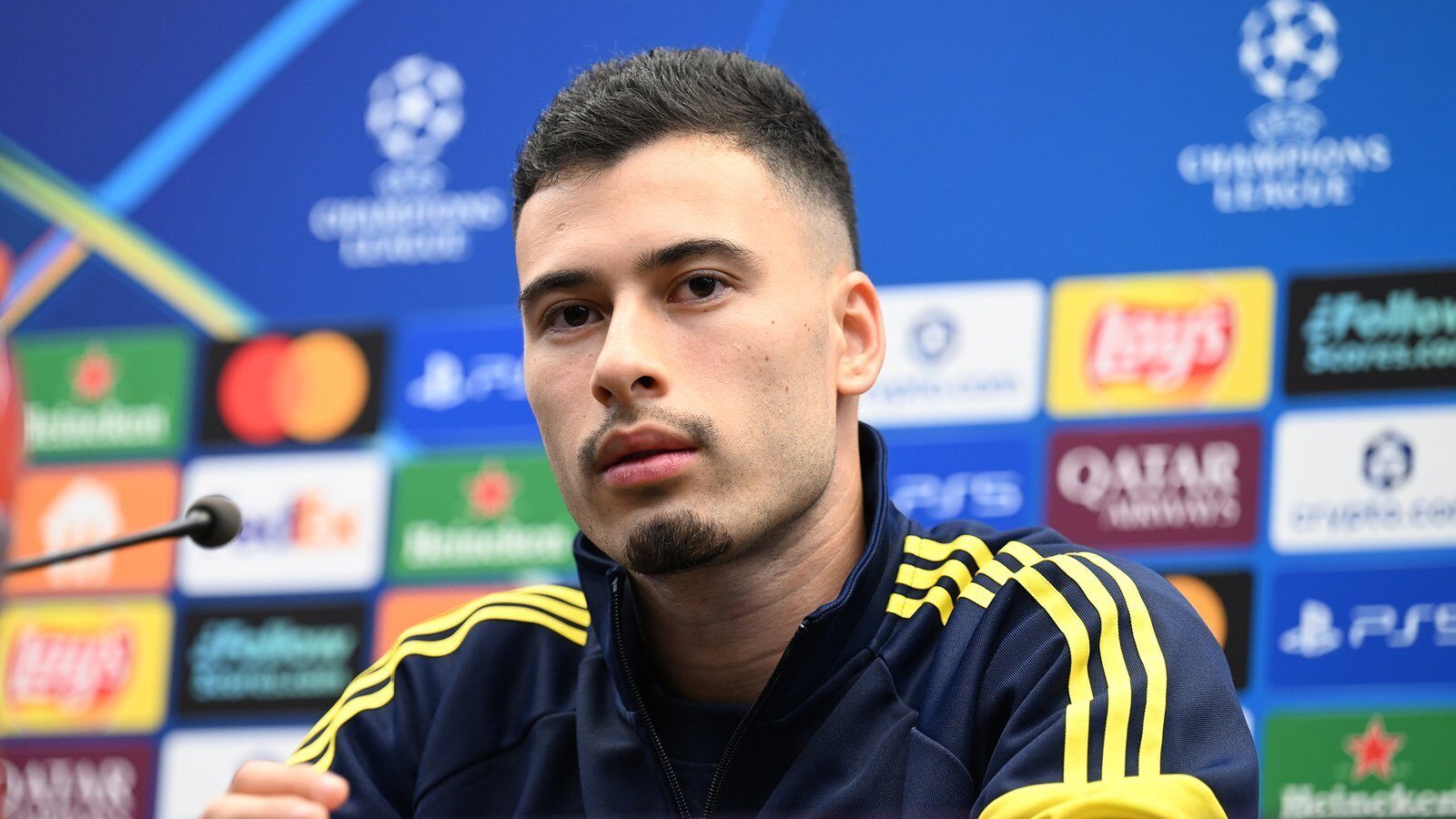 Martinelli vorbește despre recordul în Liga Campionilor și despre Jesús la conferință