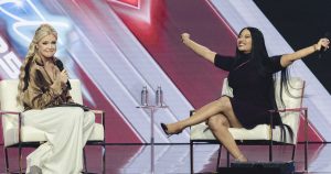 Nicki Minaj îl numește „asasin” pe JD Vance la evenimentul Kirk; Erikăi Kirk: „Trebuie să râzi”