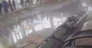 Primele fotografii ale tavanului căzut la piscina interioară a hotelului din Sibiu