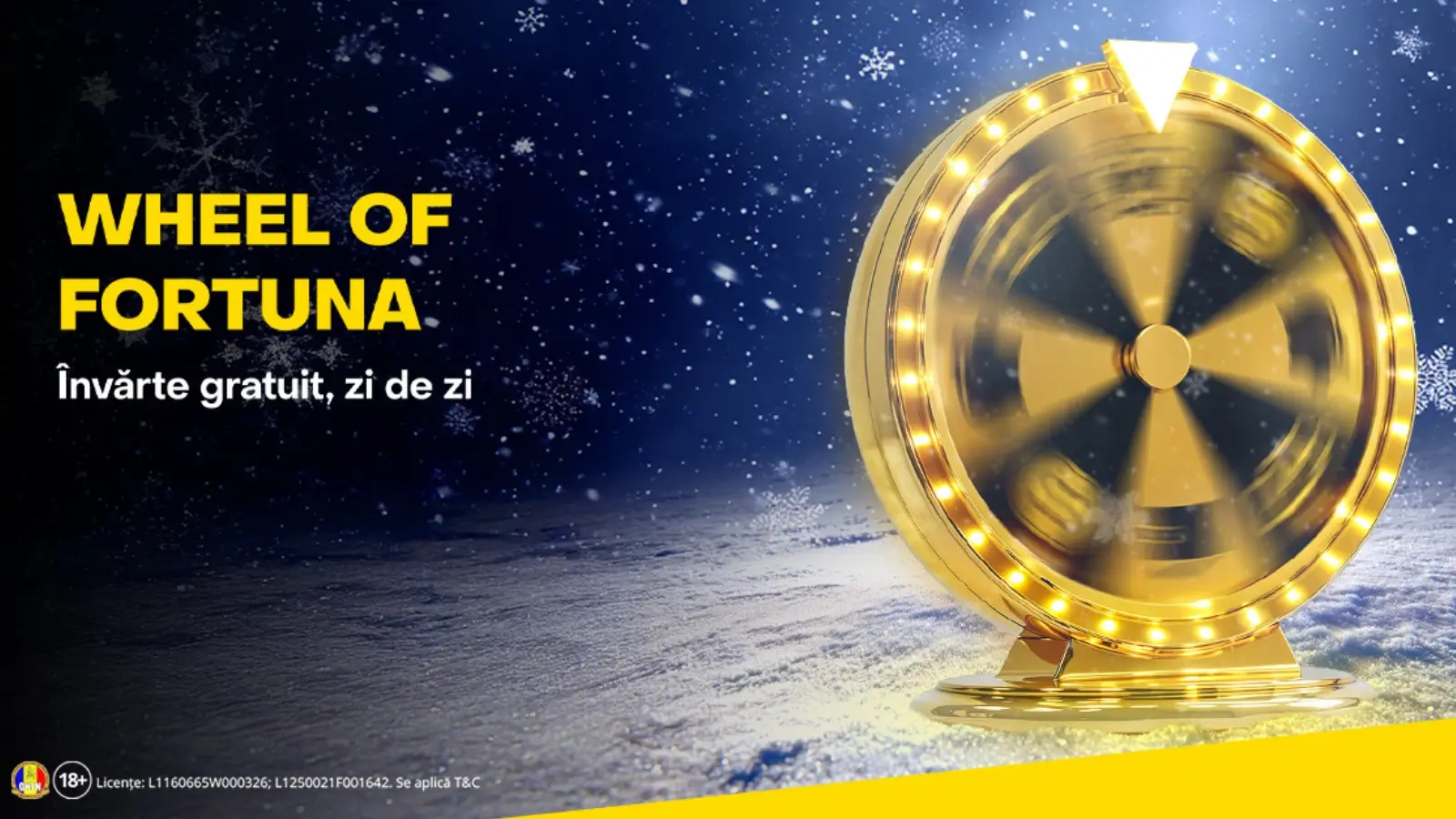 Roata Norocului – Gira gratuit zilnic și primește un premiu sigur!