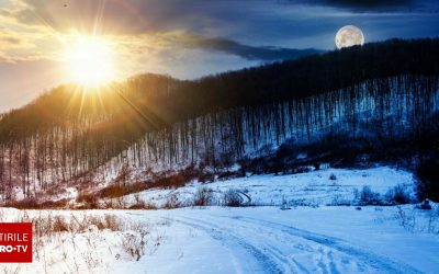 Solstițiul de iarnă 2025: când începe să crească ziua și care este cea mai lungă noapte din an