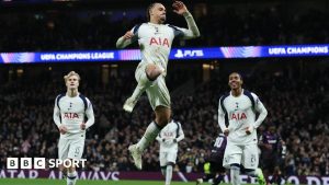 Spurs înving Slavia Praga și asigură o victorie crucială în Liga Campionilor