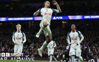 Spurs overcome Slavia Prague for vital Champions League victory