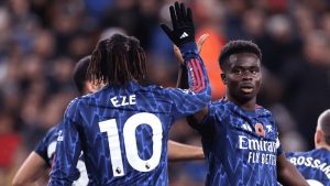 Știri de echipă: Saka, Eze și Timber alăturați echipei pentru meciul cu Villa