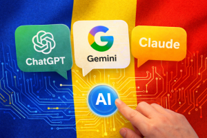 Românii se apropie din ce în ce mai mult de AI: utilizări în 2025 și platformele în ascensiune