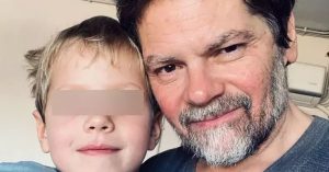 Sasha Piersic, fiul lui Florin Piersic Jr., zărit în momente rare.