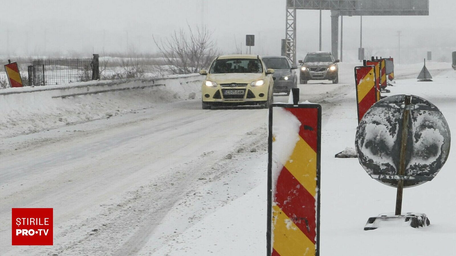 Furtună de zăpadă astăzi, temperaturi minime de -11 grade în țară