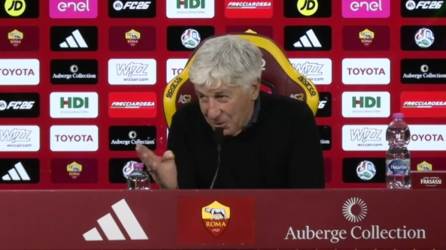 Gasperini amuză jurnaliștii cu glume despre bergamaschi în conferință
