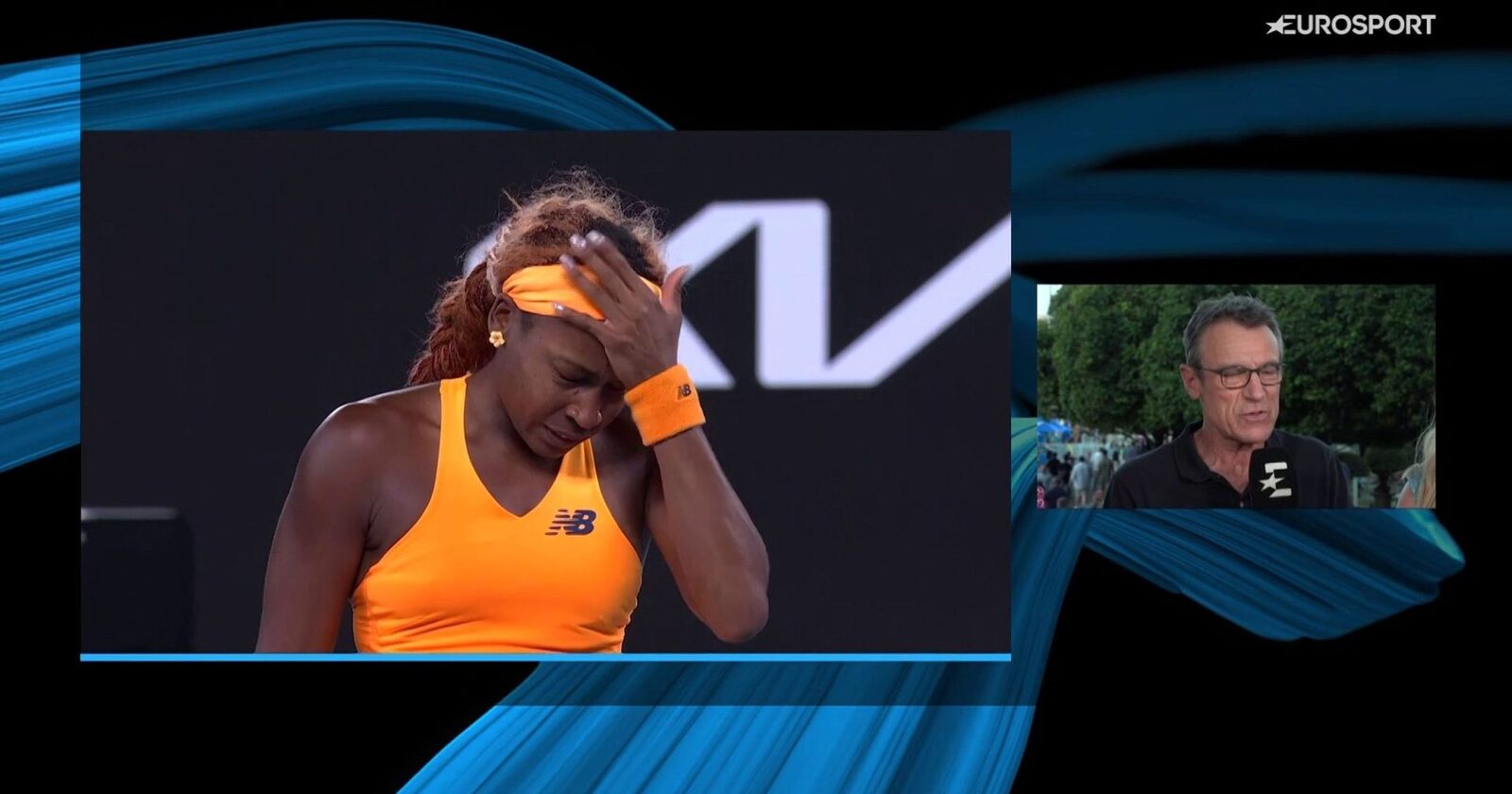 Coco Gauff, șoc pe teren: Svitolina i-a smuls racheta din mâini!