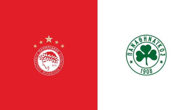 Olympiacos și Panathinaikos: Ora meciului și opțiunile de vizionare live
