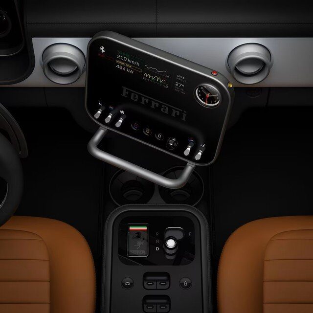 Ferrari Luce: primul electric al mărcii, cu interior din aluminiu și Gorilla Glass