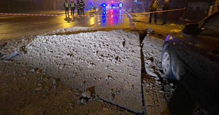 Conductă de gaz ruptă în Craiova: zeci de evacuări și drumuri deviate