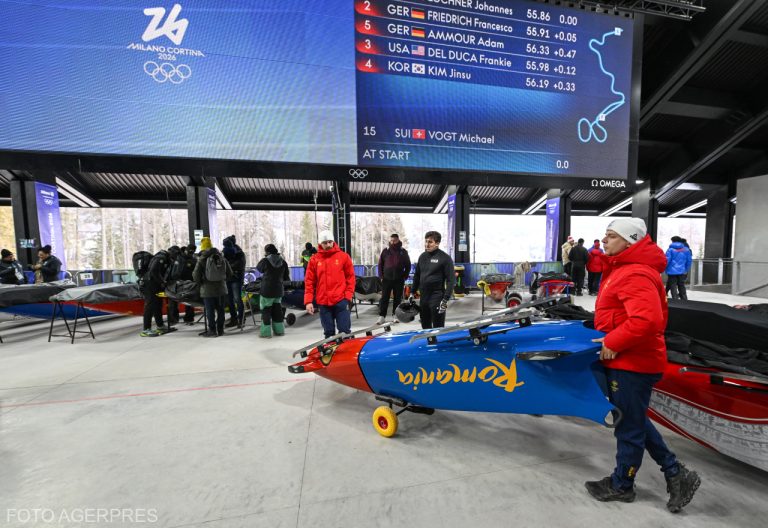 Echipajul României de bob – 2 masculin, pe locul 5 după a treia manșă