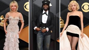 Strălucirea covorului roșu de la Grammy Awards 2026: Celebrități în oglindă