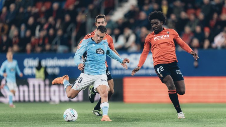 Celta și Osasuna înfruntă o bătălie crucială în etapa 23, la Balaídos