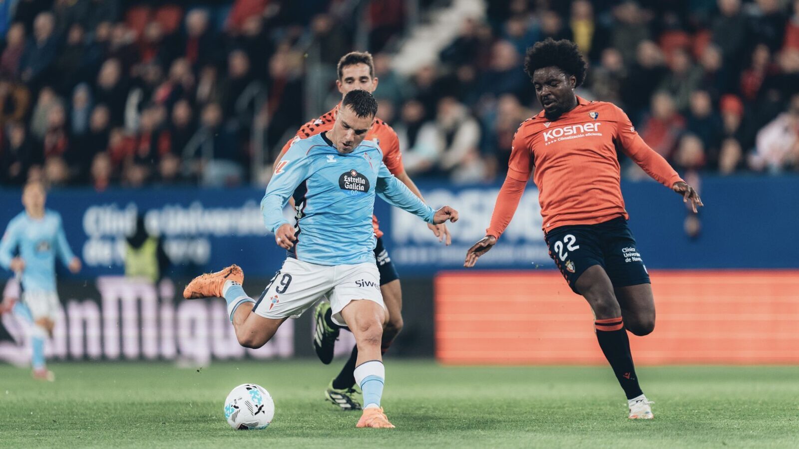 Celta și Osasuna înfruntă o bătălie crucială în etapa 23, la Balaídos