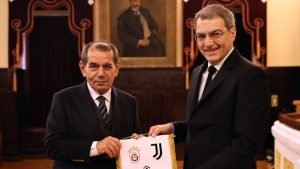 Galatasaray și Juventus, prietenie celebrată la Galatasaray Lisesi
