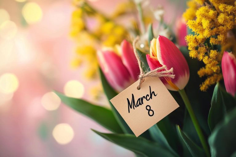 [Nume Persoană] urează „La mulți ani!” de 8 Martie, cu un mesaj special