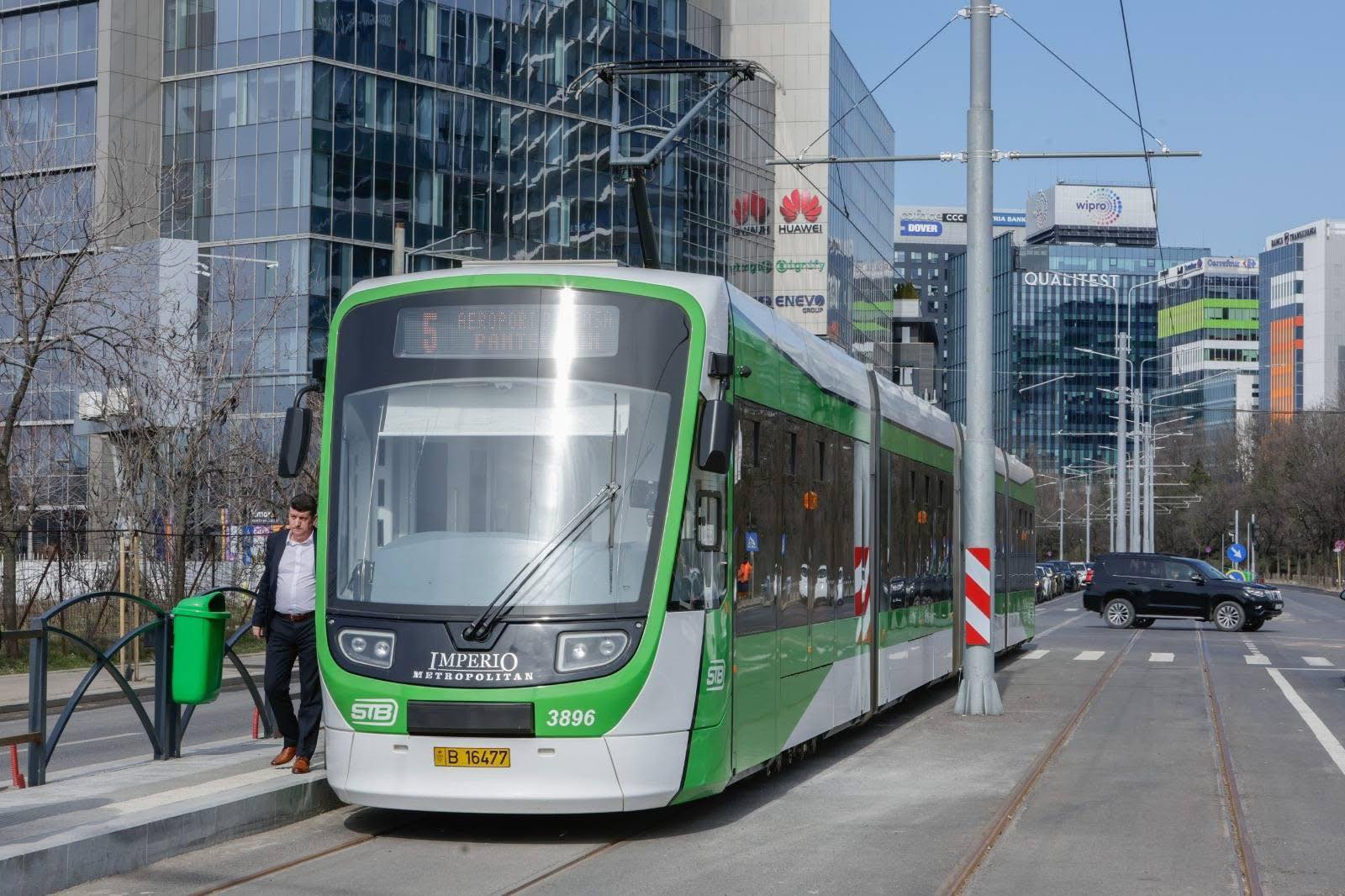 Tramvaiul 5, pas important pentru transportul din nordul Capitalei