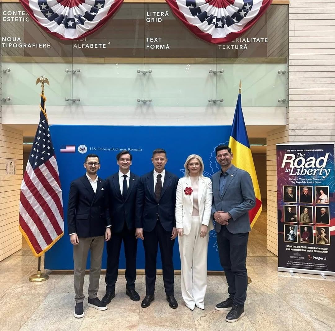 Andrei Baciu: Muzeul Founders și American Spaces, motive de bucurie