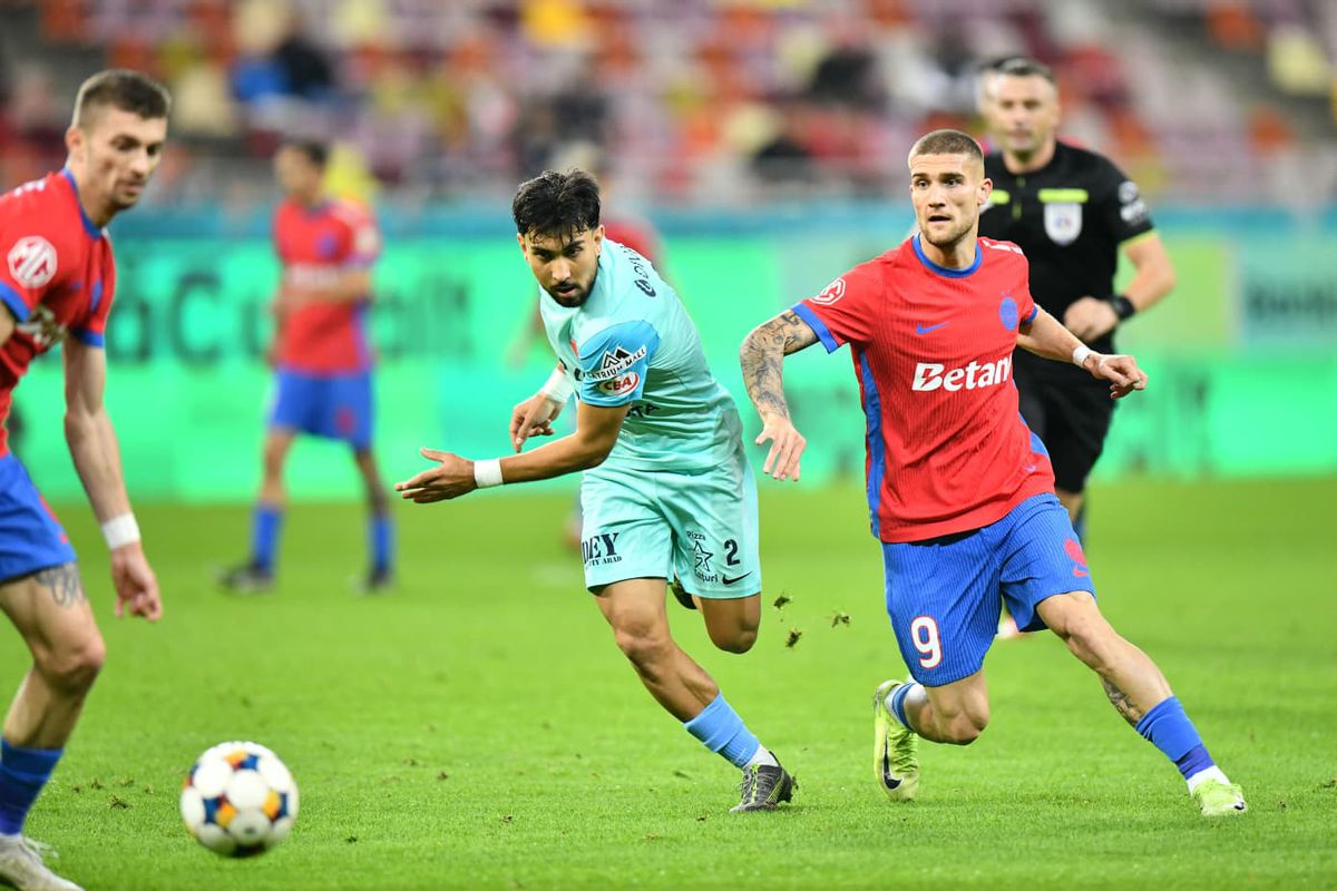 Uta arad – fcsb, duel crucial în lupta pentru play-off, etapa 29