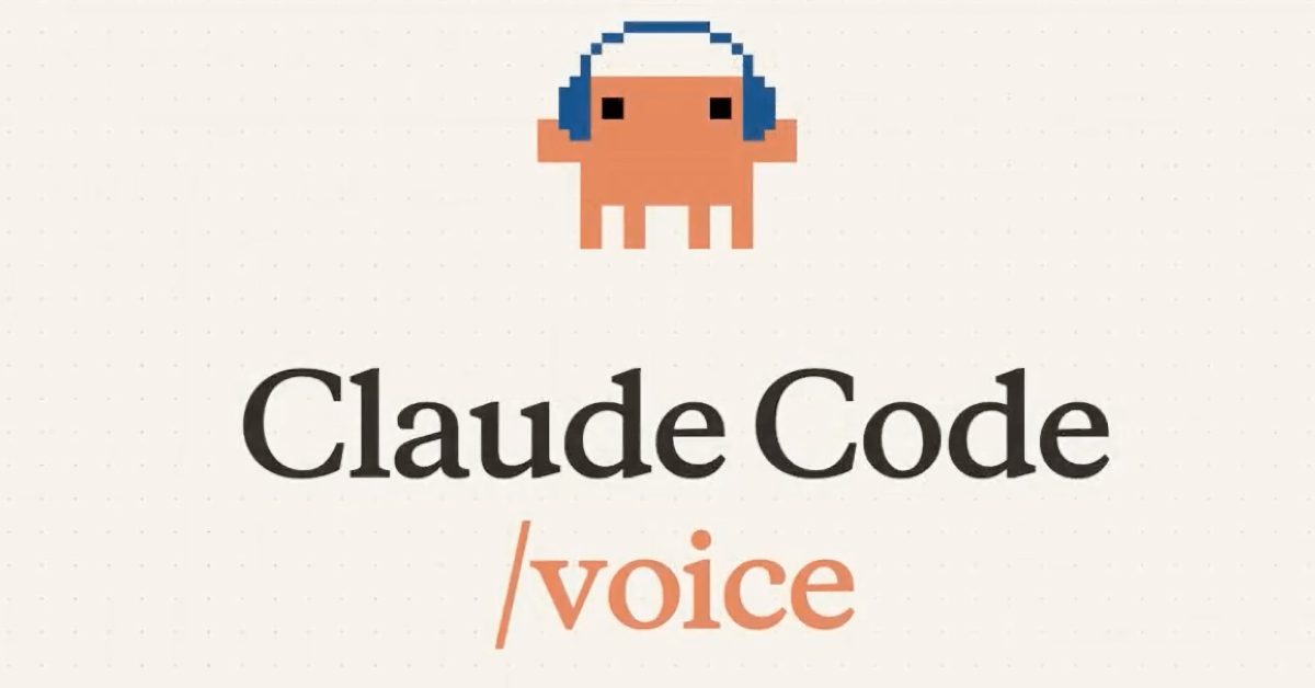 Anthropic adding voice mode to Claude Code in gradual rollout