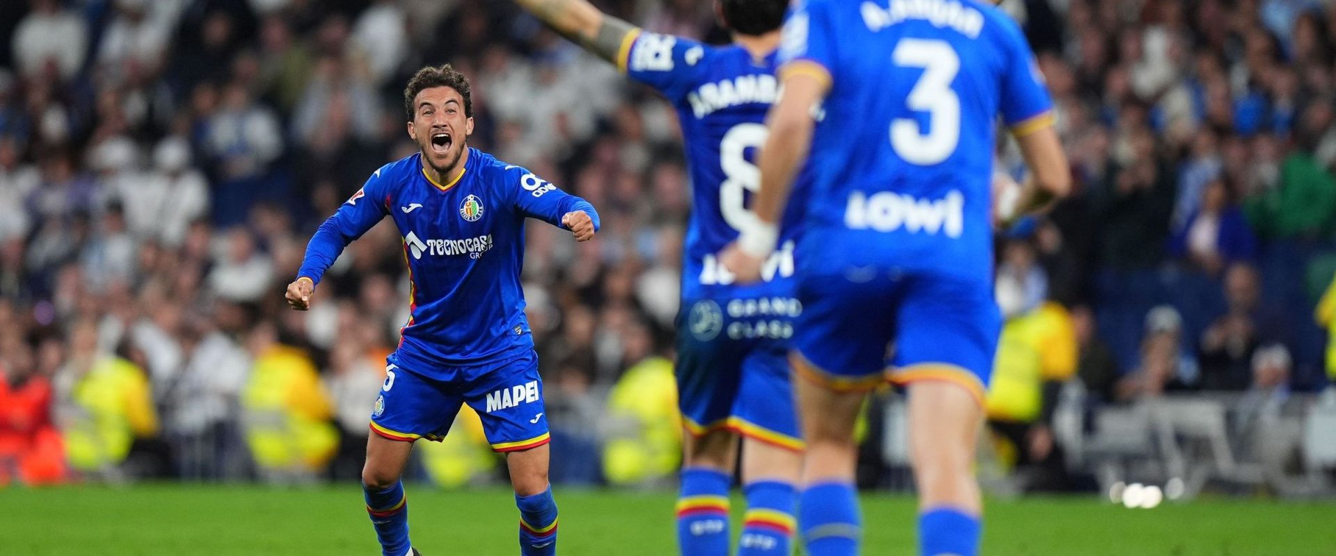 Getafe, succes istoric pe terenul lui Real Madrid! Decizie controversată luată în favoarea lui Rudiger