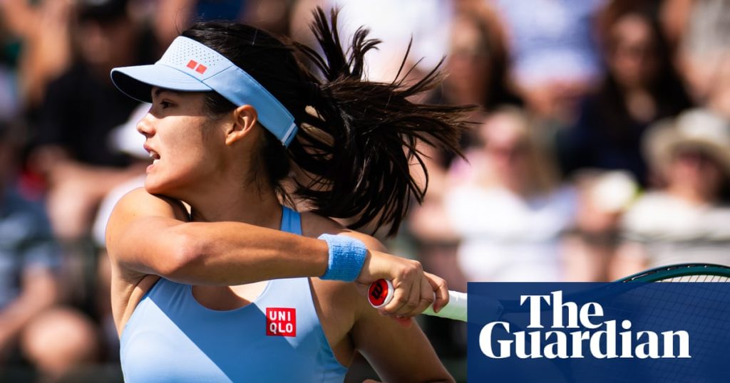 Emma Raducanu races into Indian Wells third round with rout of Zakharova | Emma Raducanu