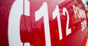 Incendiu pe centura Aradului: Microbuz în flăcări, doi oameni cu arsuri