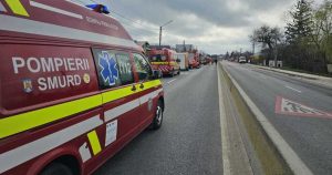 Accident școlar grav în dâmbovița: Microbuz lovit de camion, copii răniți la București