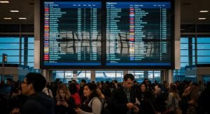 Criza din Orientul Mijlociu: Mii de zboruri anulate, haos în transportul aerian global.