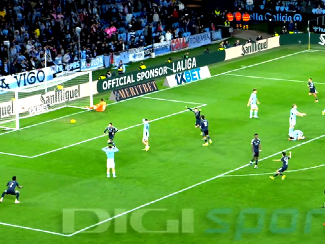 "Nebunie" la Celta Vigo - Real Madrid: Ionuț Radu a luat gol tocmai la ultima fază! Nota românului