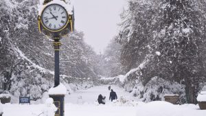 Ninsori în București: Meteorologii au emis cod special de vreme rea