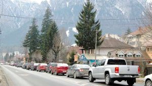 Trafic intens pe dn1 duminică seara: Coloană între Sinaia și Comarnic