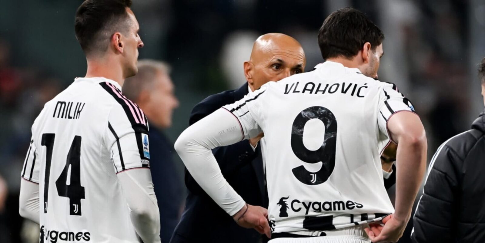 Holms e decis, vlahovic și milik pe teren, adzic absent