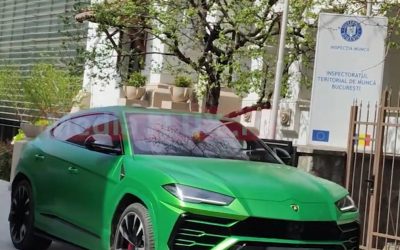 Noul șef ITM București, la serviciu cu Lamborghini de 300.000 euro. Unde-i bolidul?