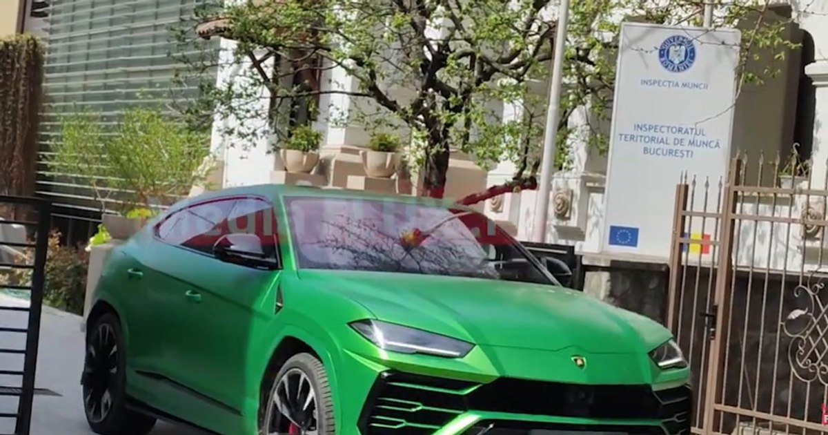 Noul șef ITM București, la serviciu cu Lamborghini de 300.000 euro. Unde-i bolidul?